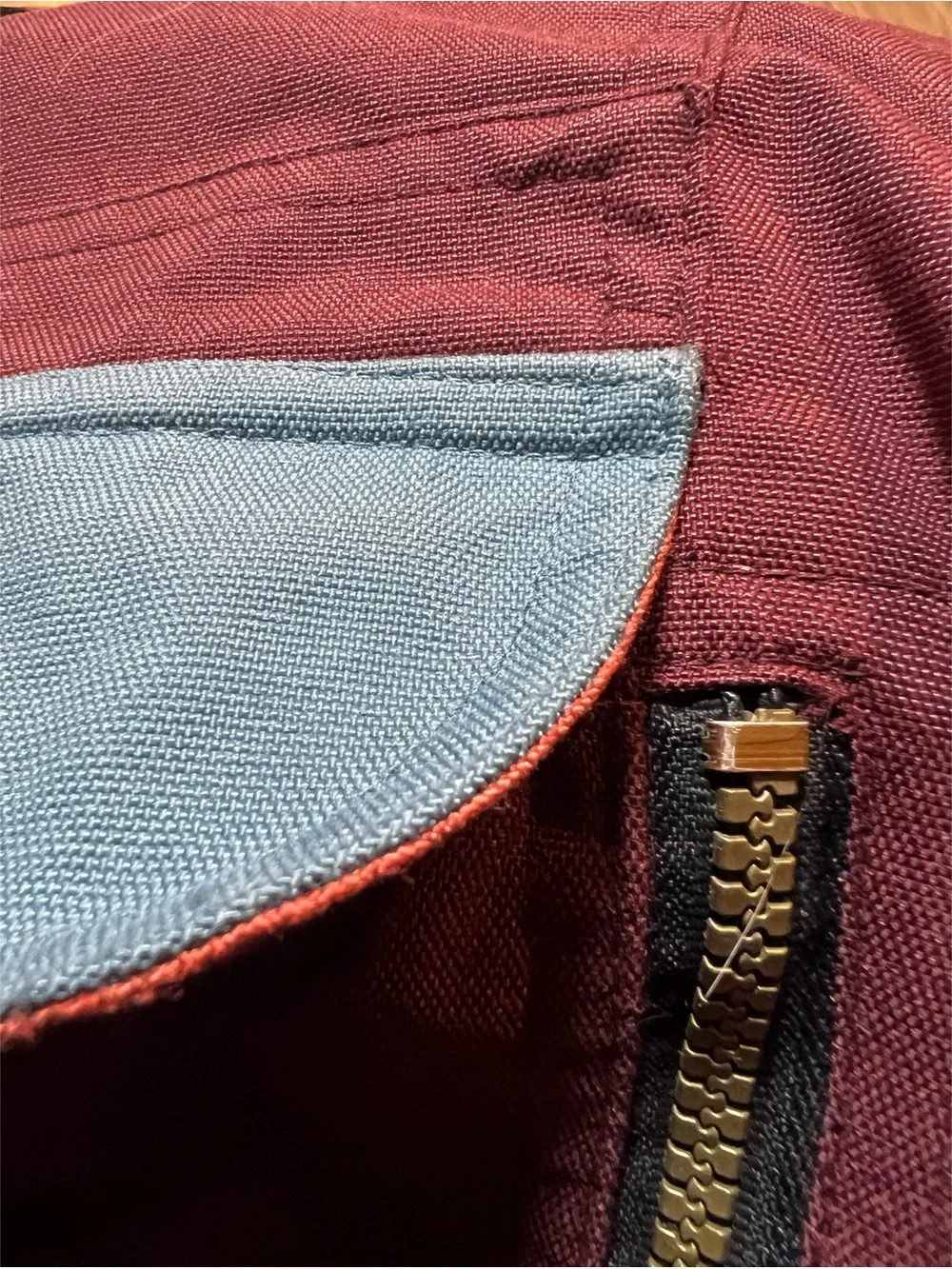 Swag vintage tri color canvas hi/low hem men’s ski jacket size XXL (54)